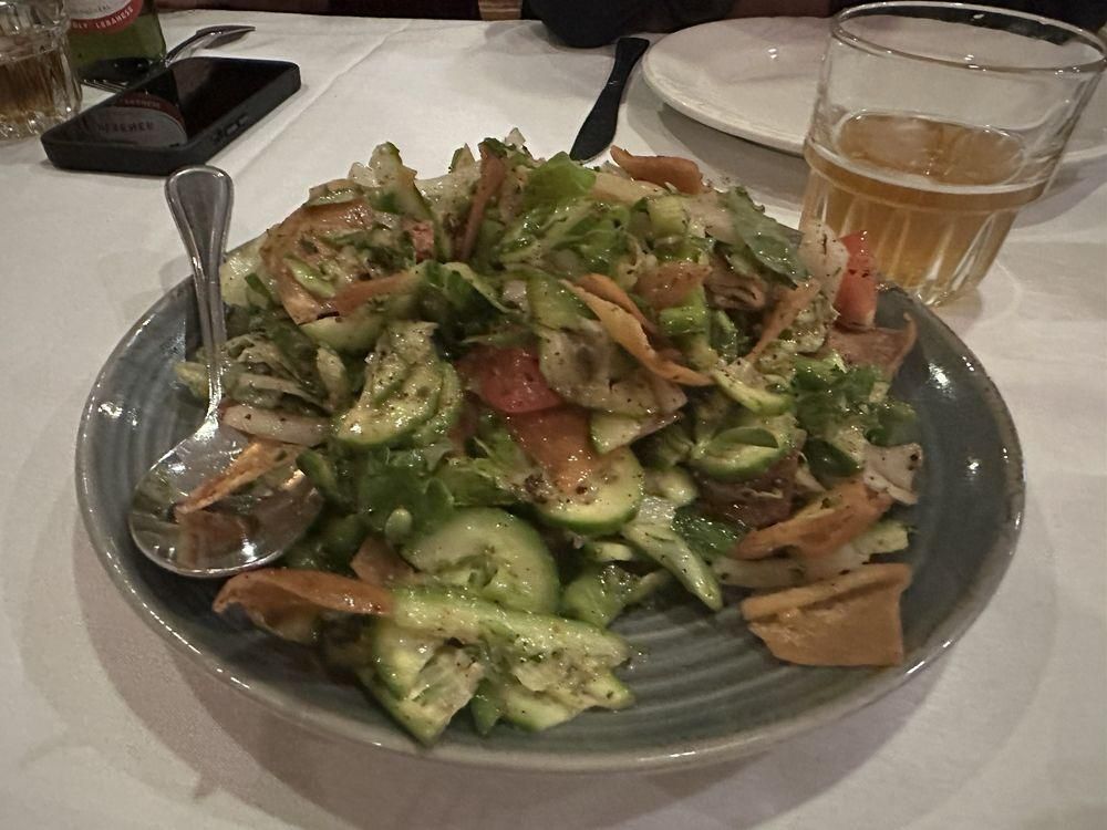 Fattoush Salad dish