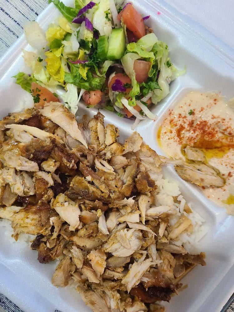 Shawarma dish