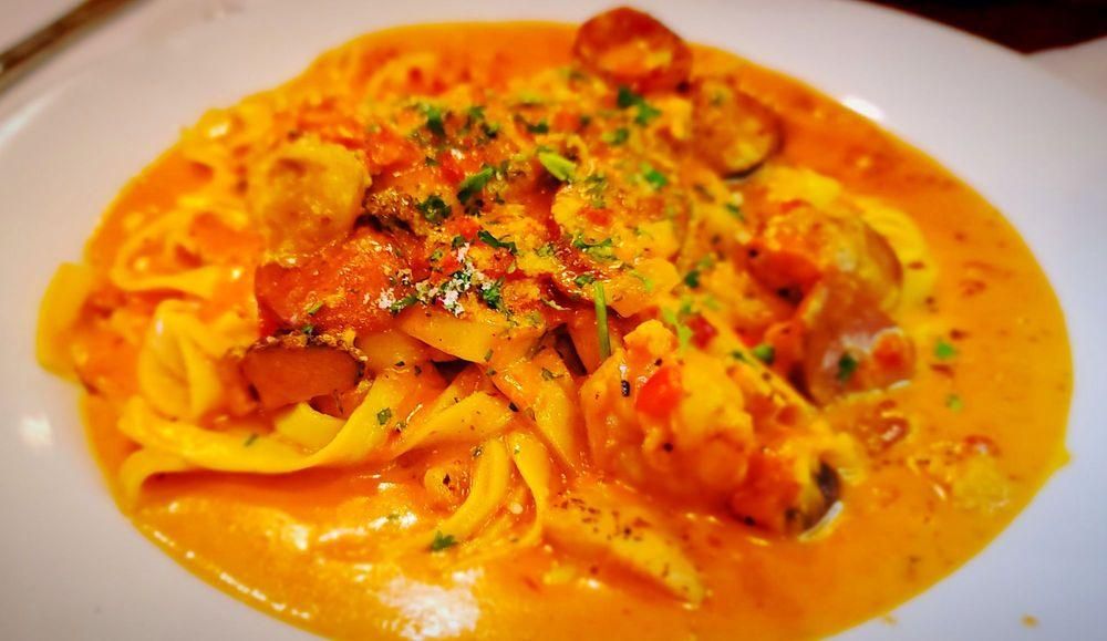 Fettuccine Compleanno dish