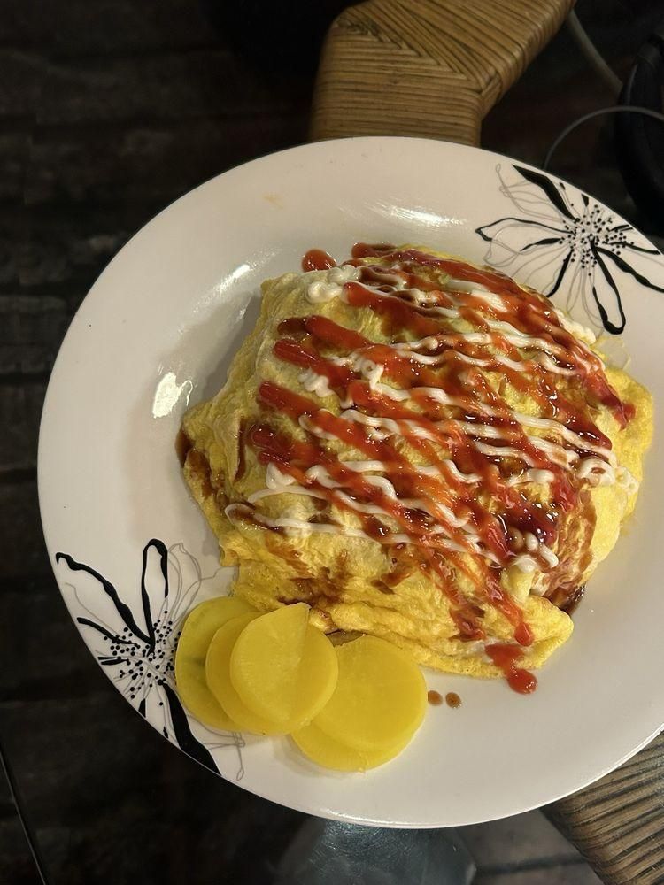 Omelette Rice dish