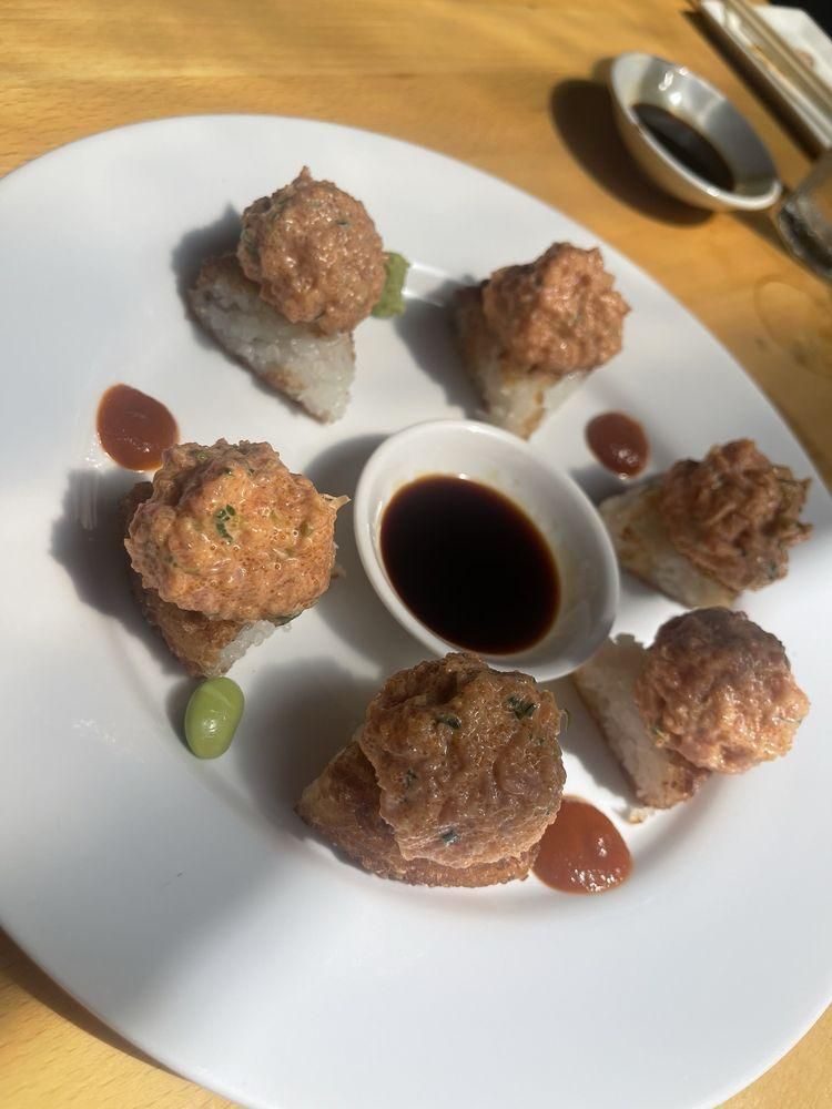 Spicy Tuna Crispy Rice dish