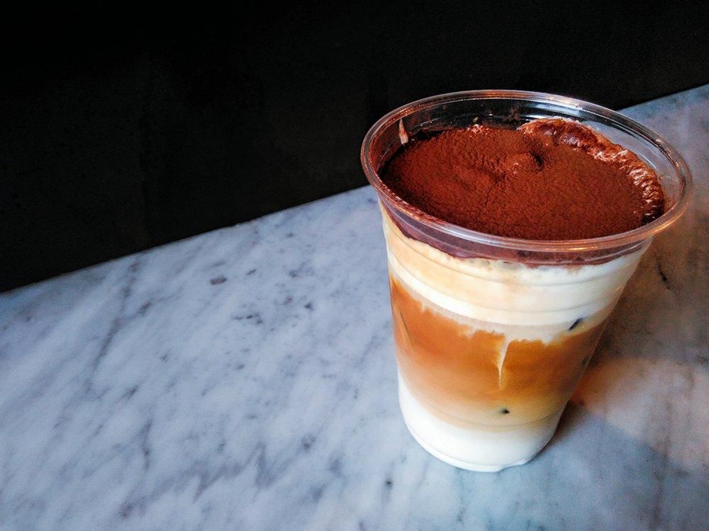 Tiramisu dish