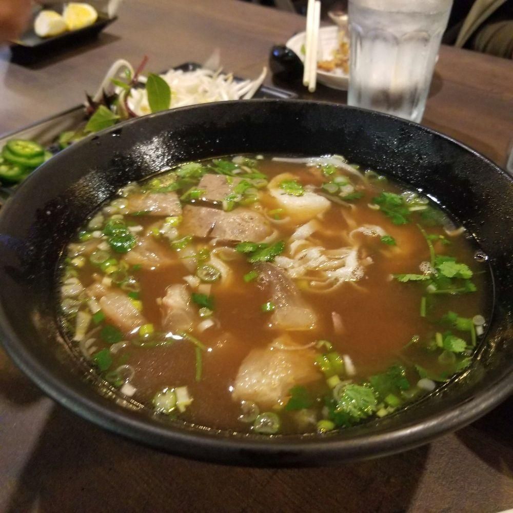 Pho dish