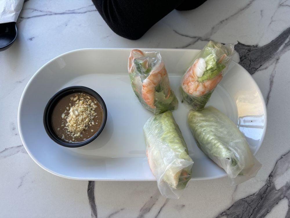 Shrimp Rolls dish