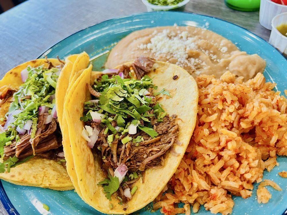Birria Tacos dish