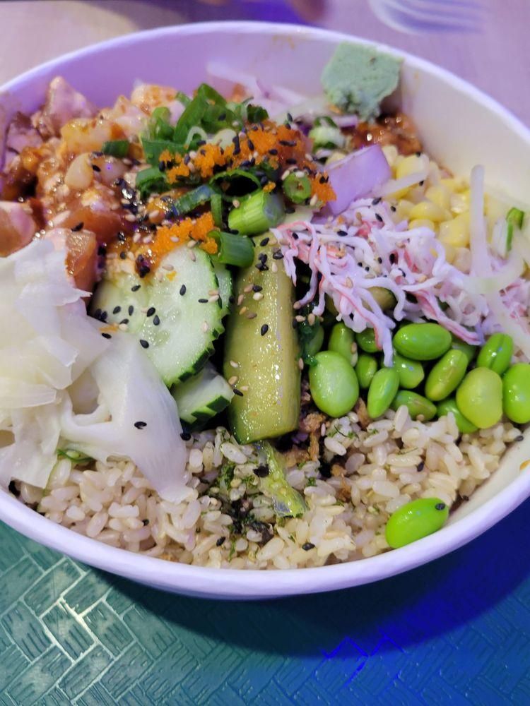 Poke dish