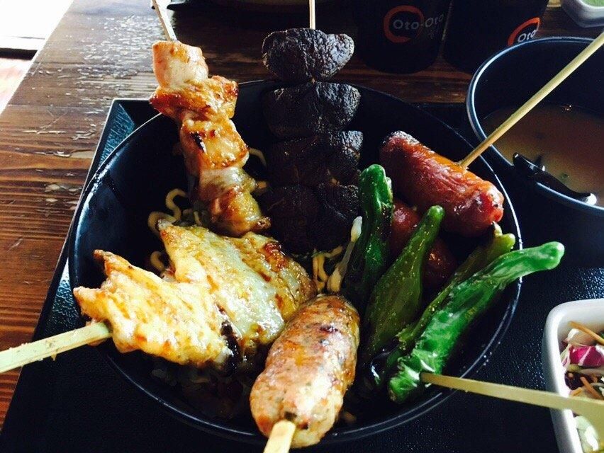 Yakitori dish