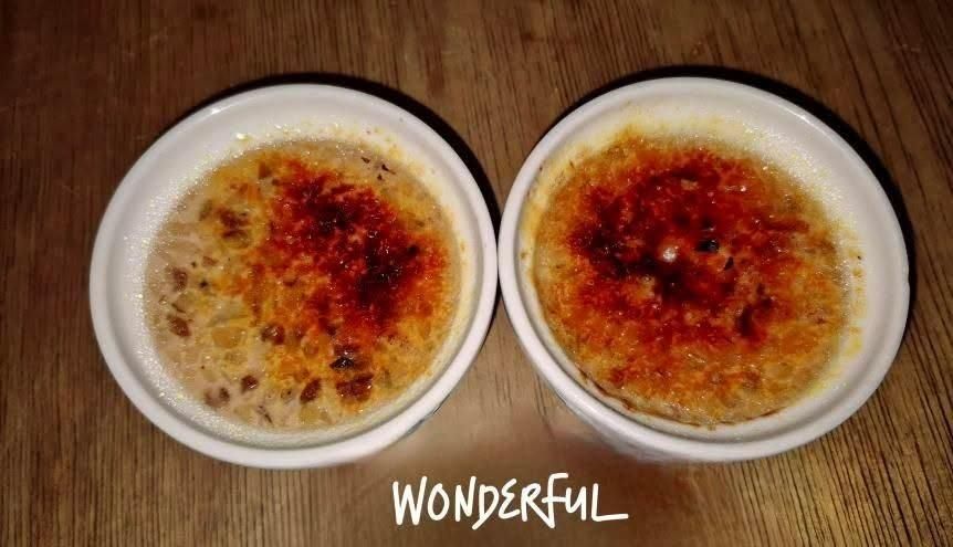 Walnut Crème Brûlée dish