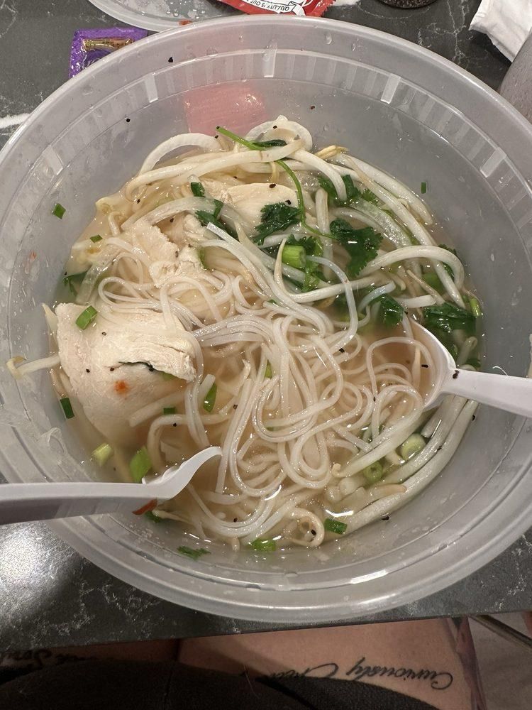 Pho dish