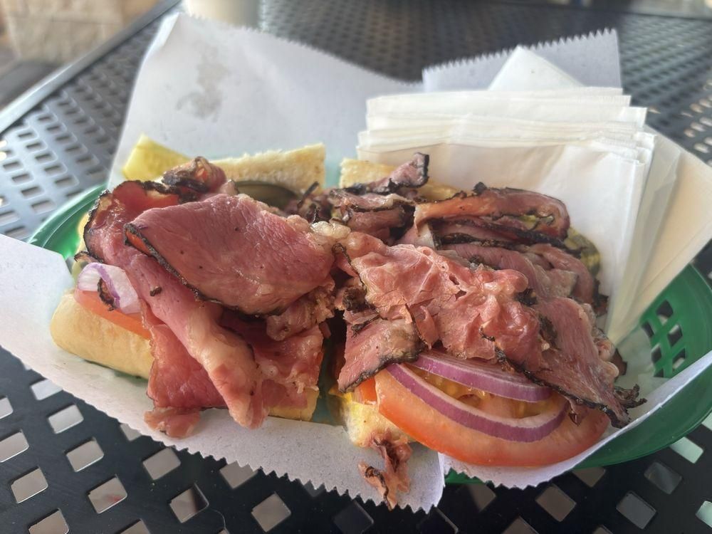 Pastrami Sandwich dish
