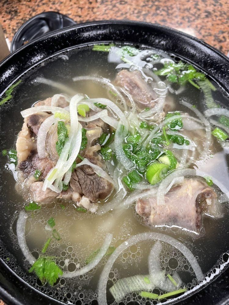 Ox Tail Pho dish