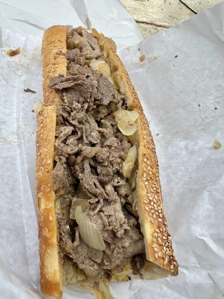 Cheesesteak dish