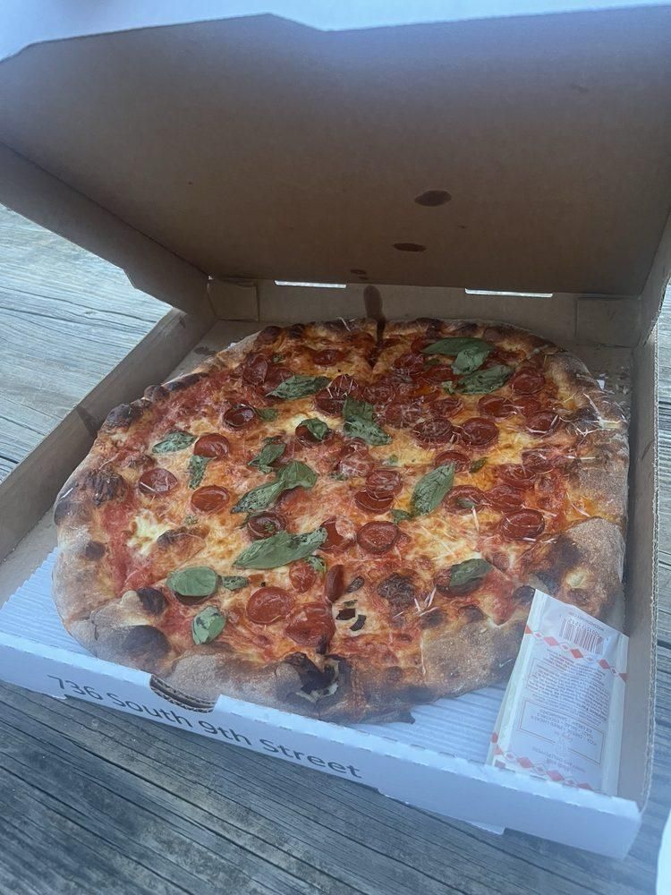 Pizzas dish