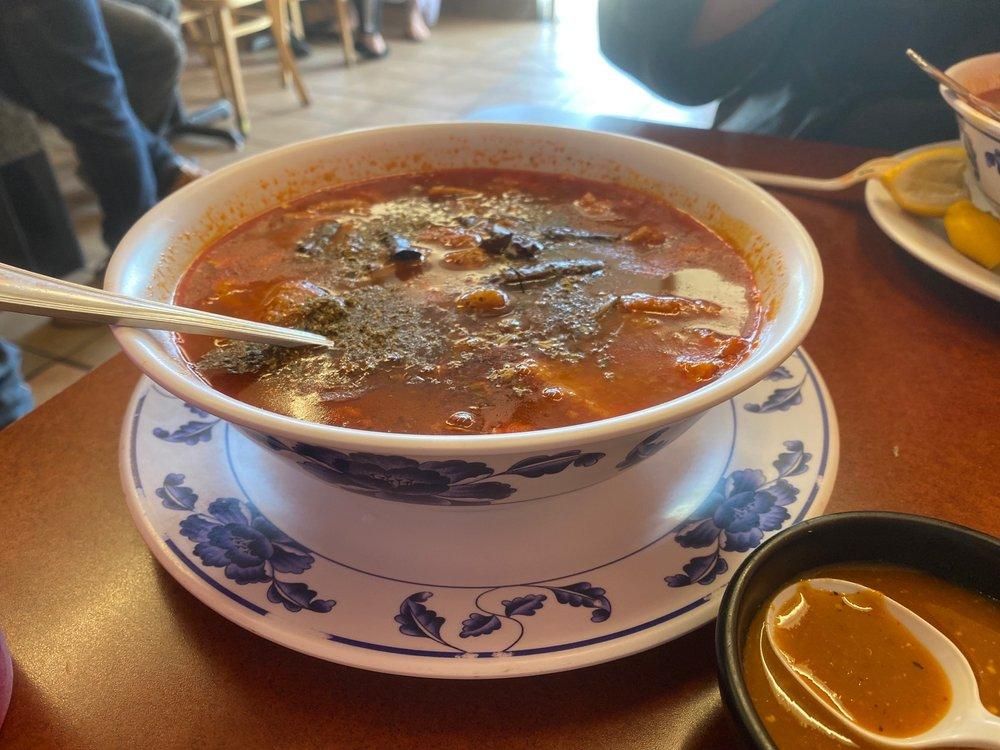 Menudo dish