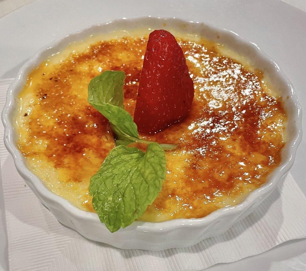 Crème Brûlée dish