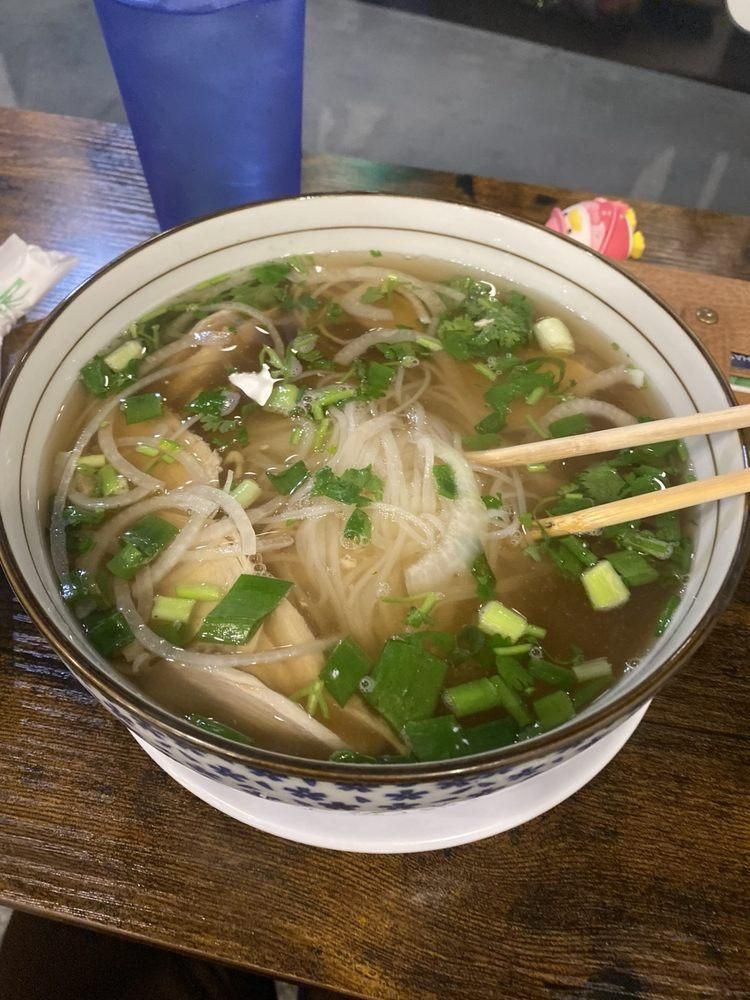 Pho dish