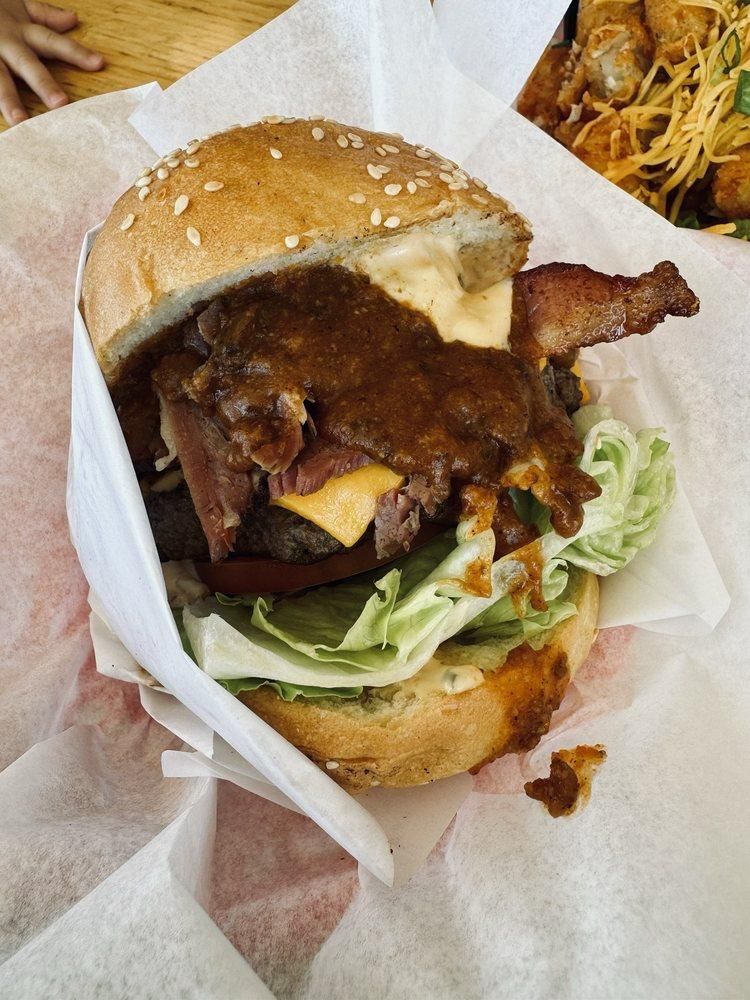Royale Burger dish
