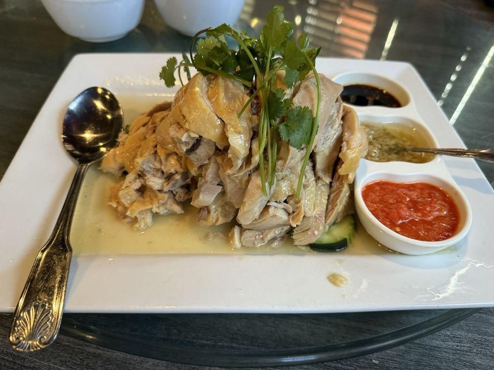 Hainan Chicken dish
