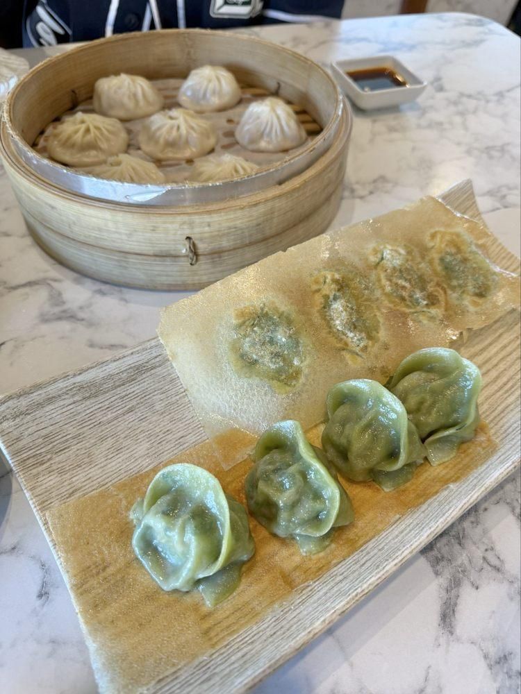 Pork & Chive Dumplings dish
