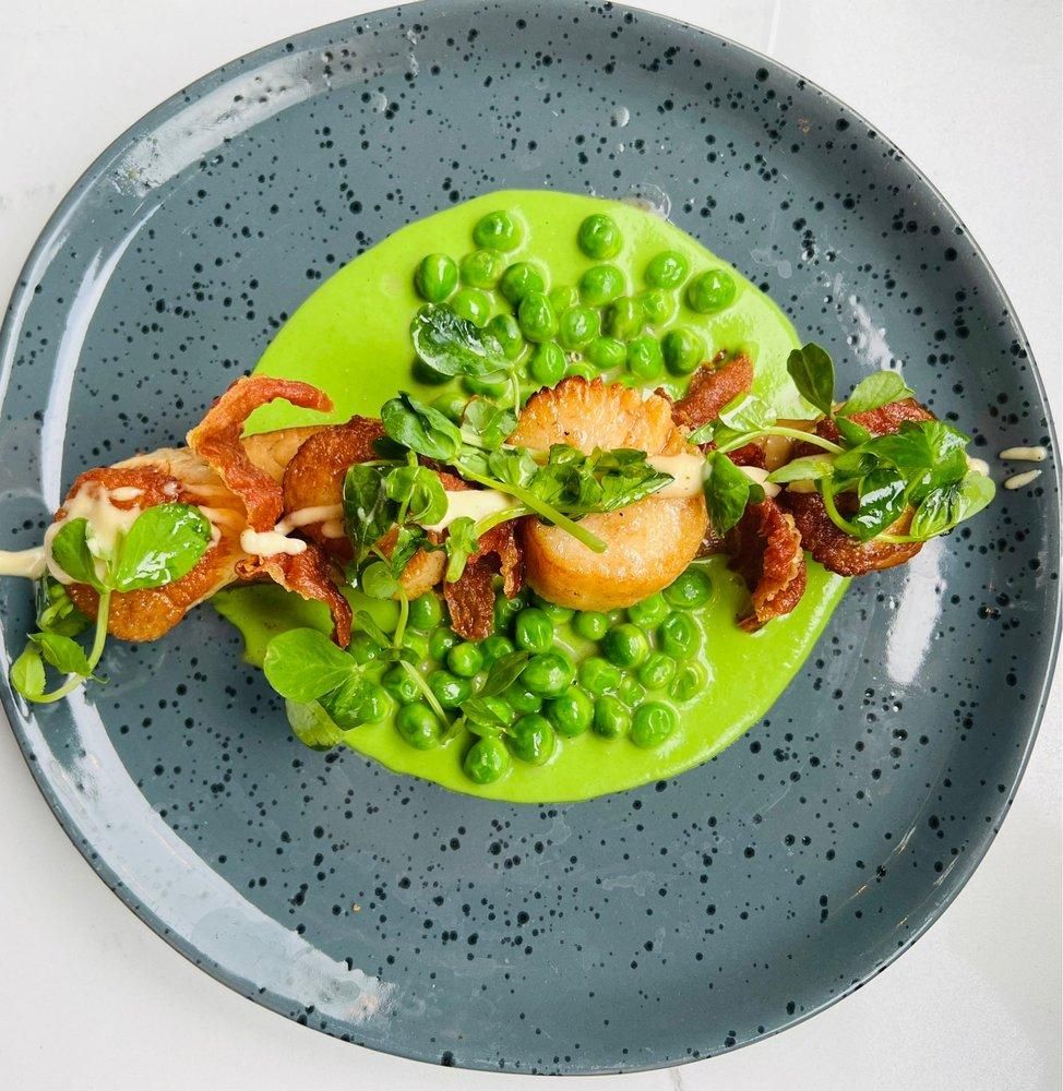 Scallops dish