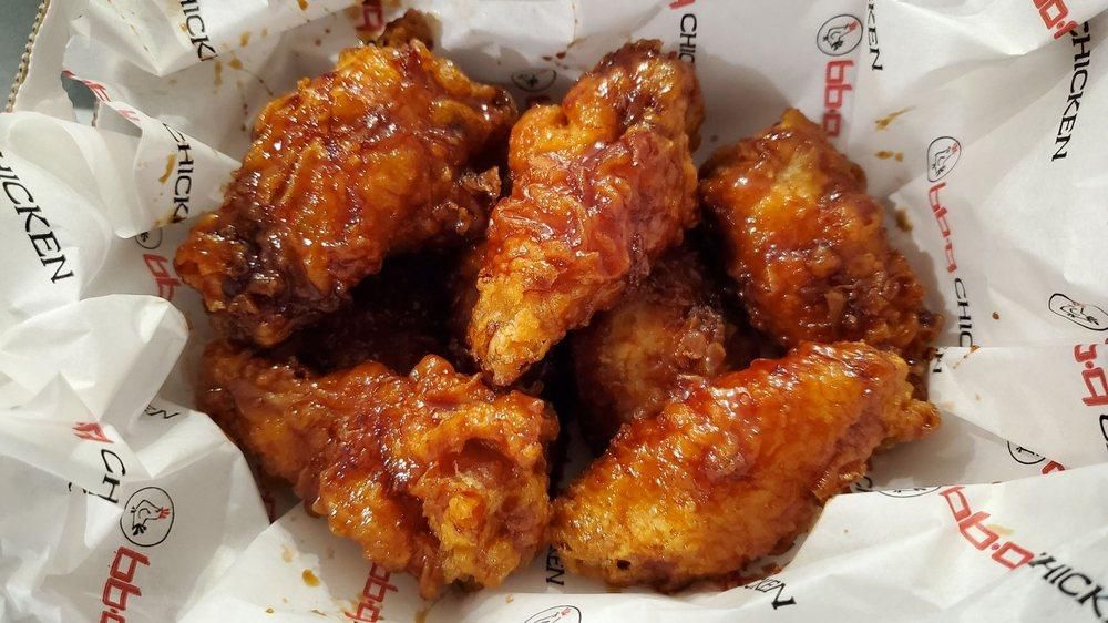 Soy Garlic Wings dish