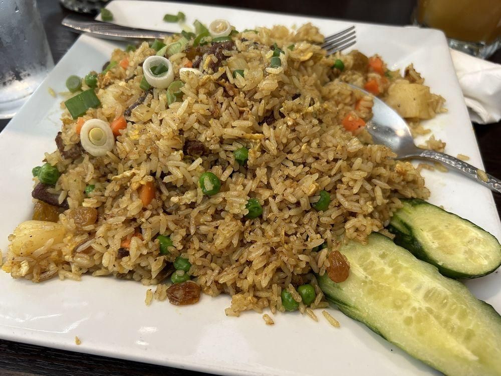 Pineapple Fried Rice dish