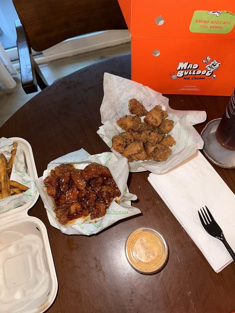 Popcorn Chicken dish