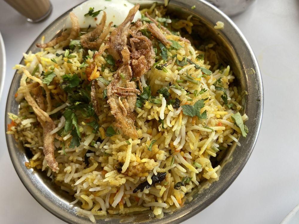 Biryanis dish