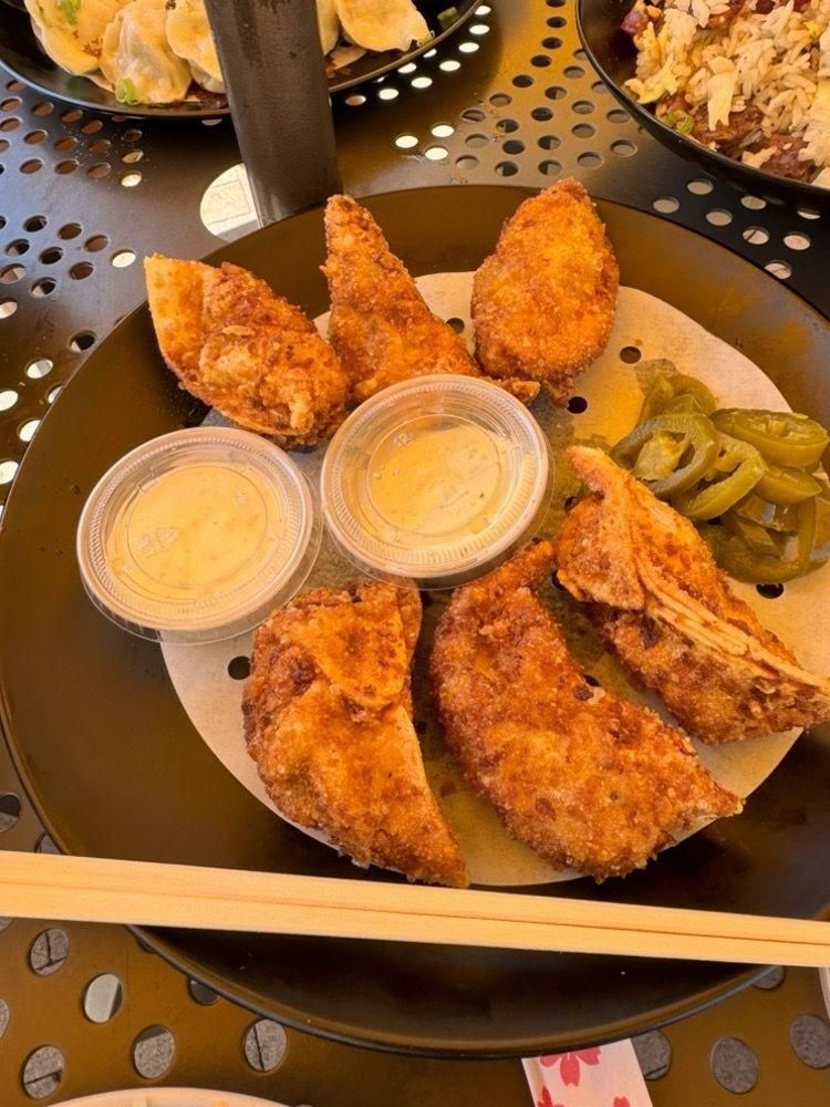 Fried Chicken Dumplings dish