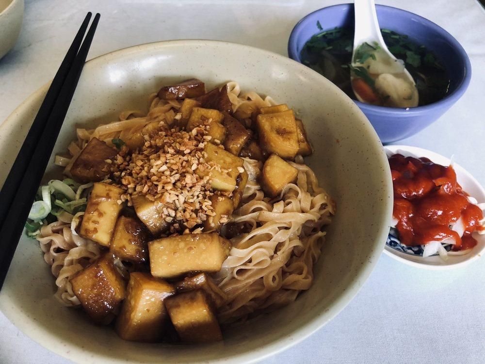 Shan Noodles dish