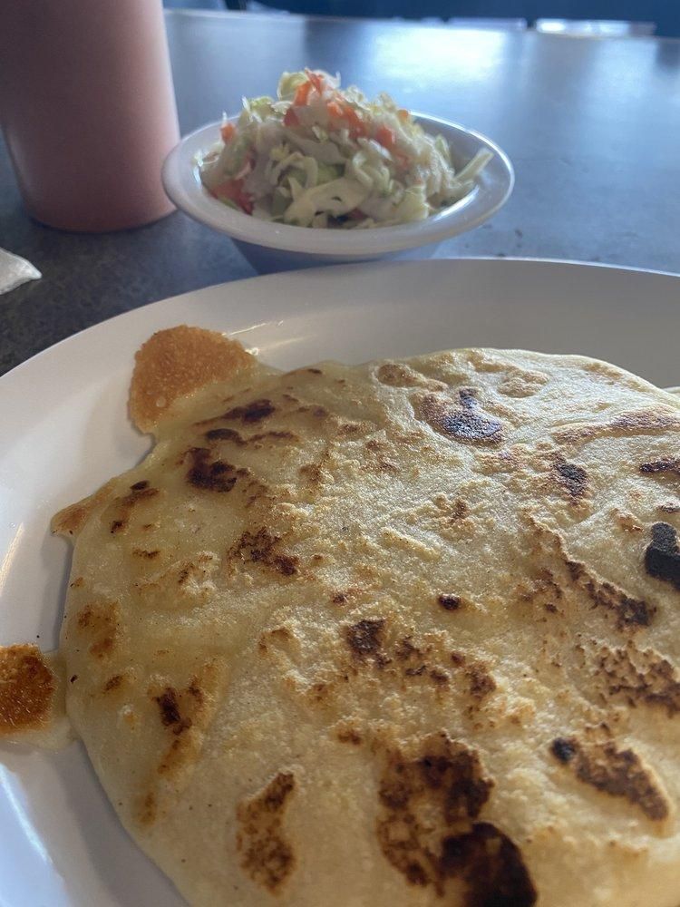 Vegetarian Pupusas dish