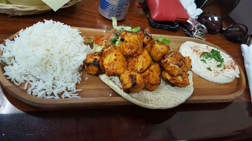 Chicken Kabob dish