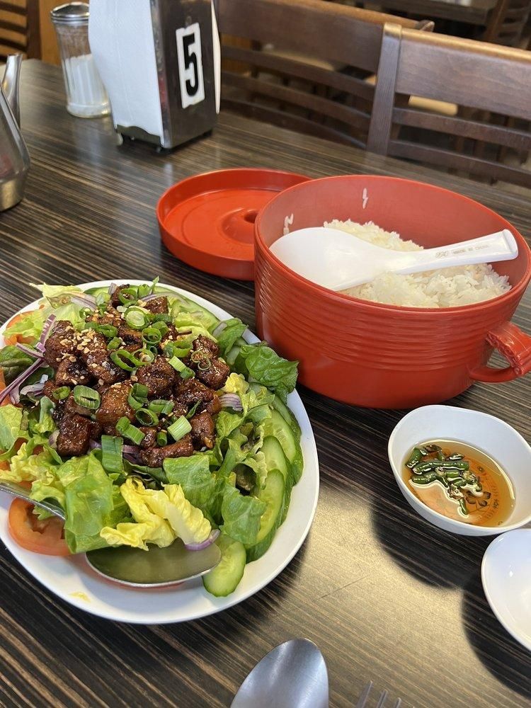 Beef Lok Lak dish