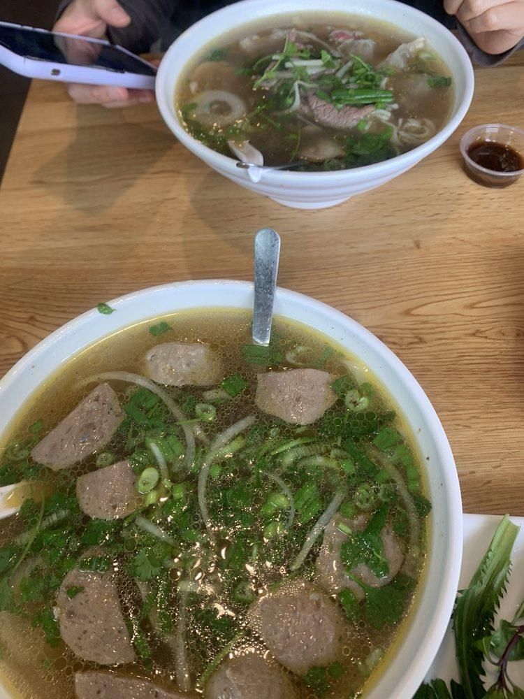 Meat Pho dish