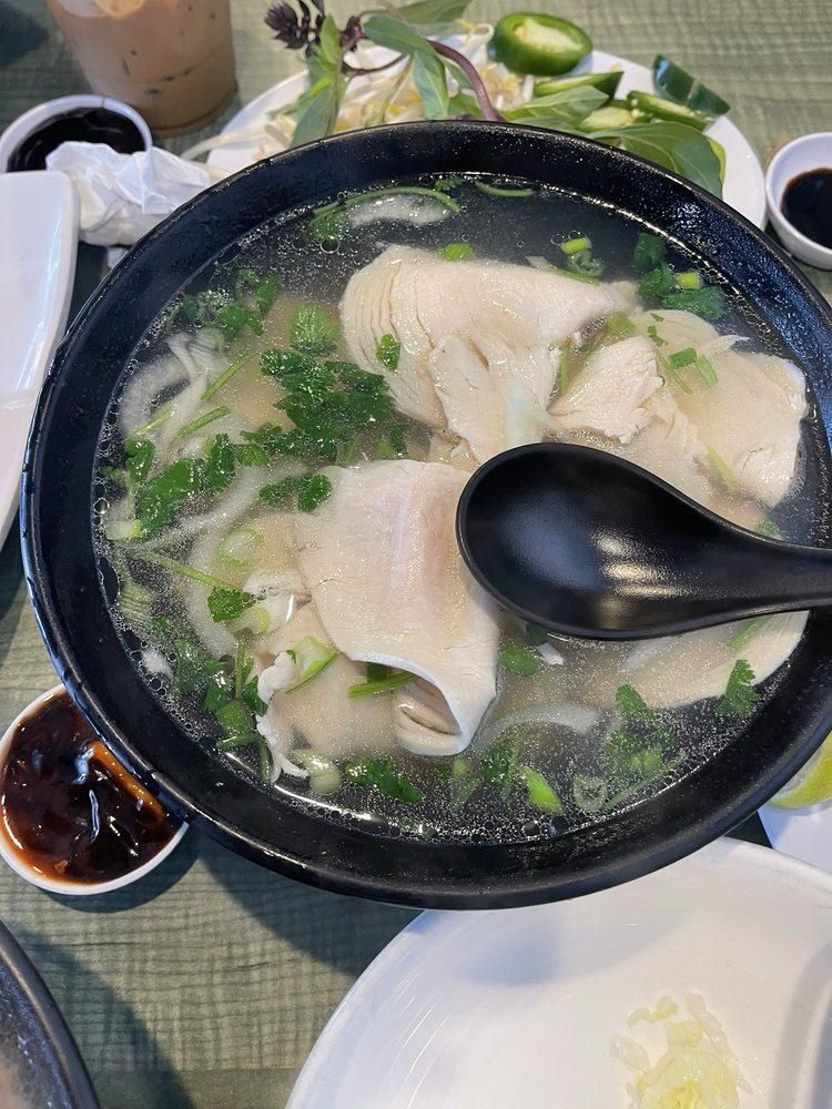 Chicken Pho dish