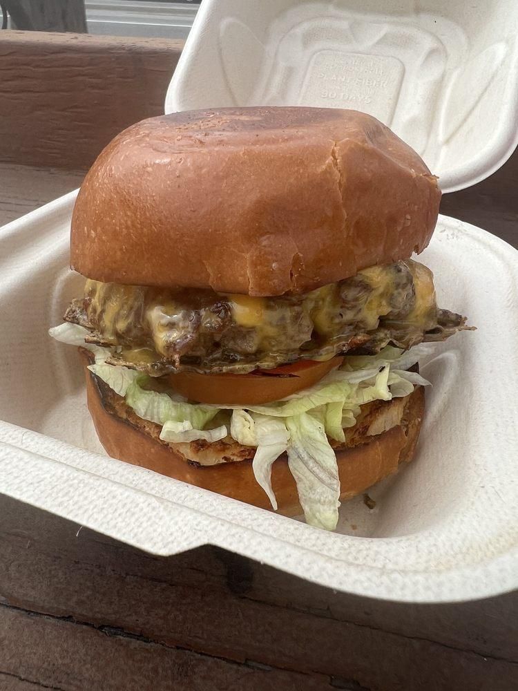 Classic Burger dish