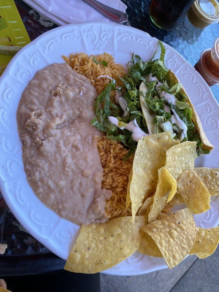 Crispy Tacos dish