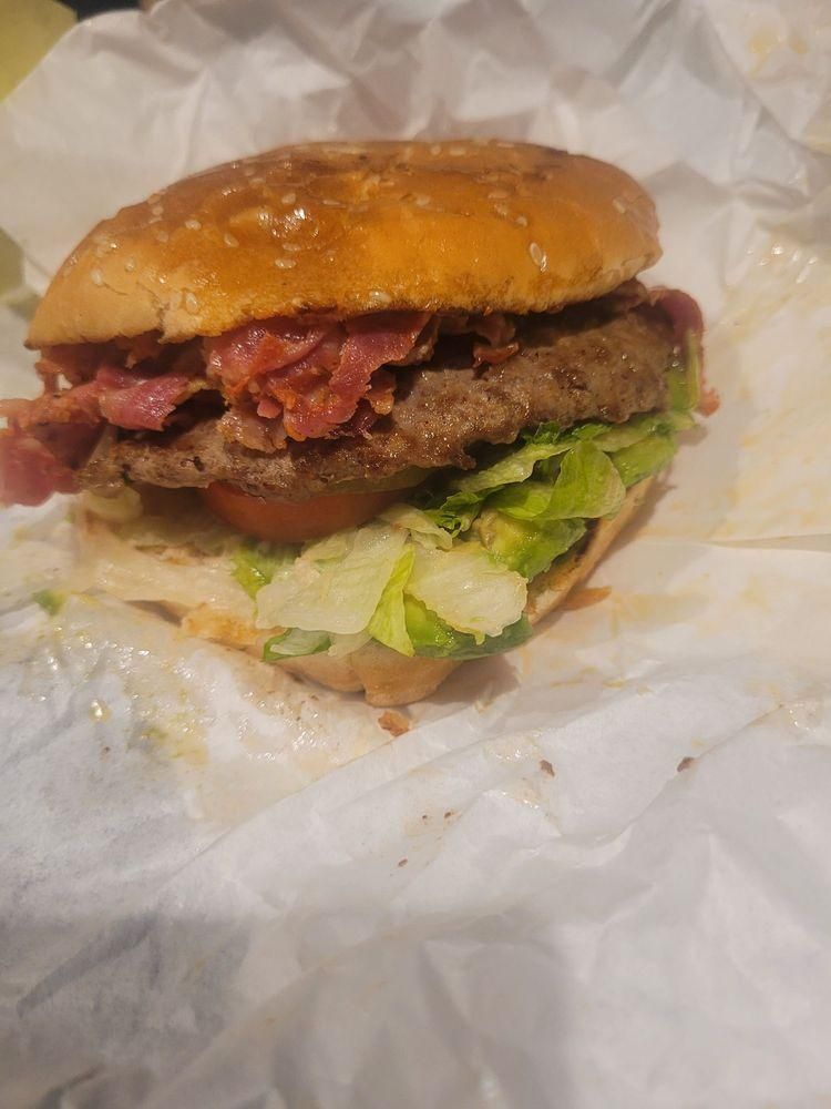Pastrami Cheeseburger dish