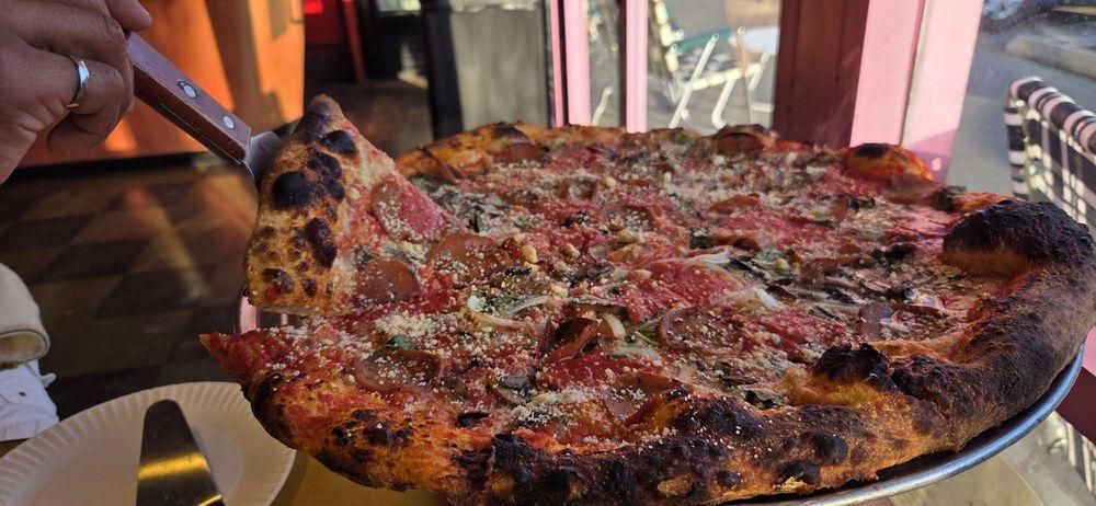Vegan Pizza dish