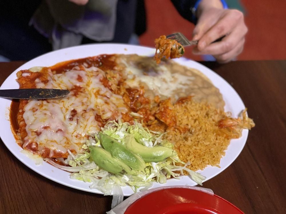 Enchiladas dish