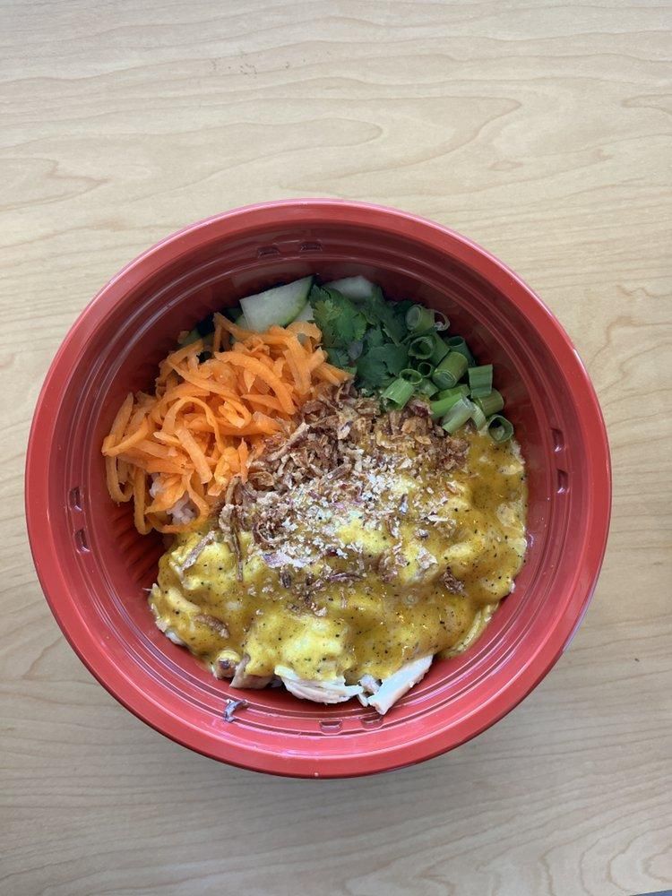 Curry Chicken Bowl dish