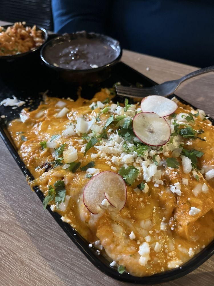 Enchiladas dish