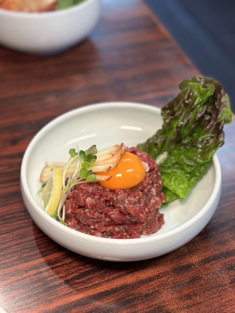 Minced Raw Beef dish