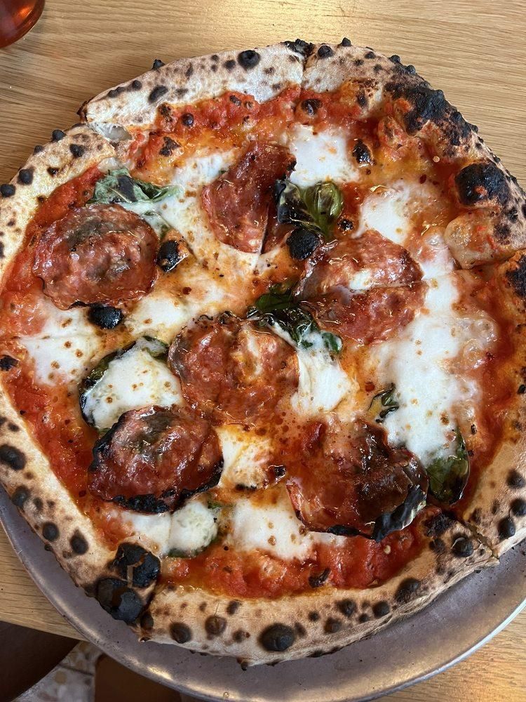 Bee Sting Pizza dish