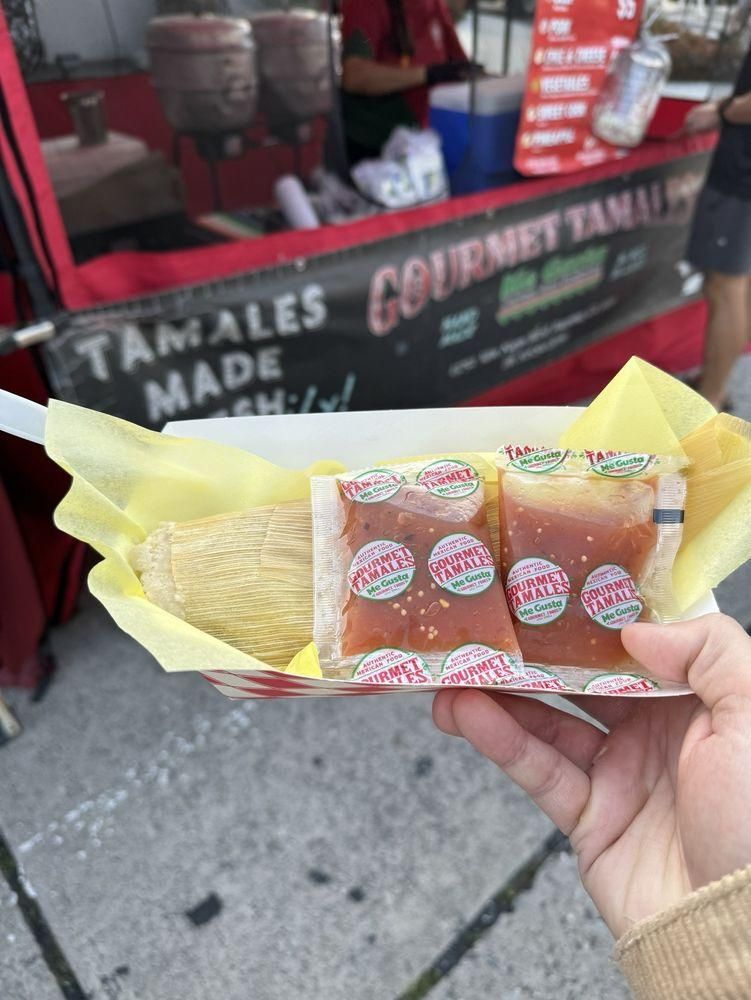 Tamales dish