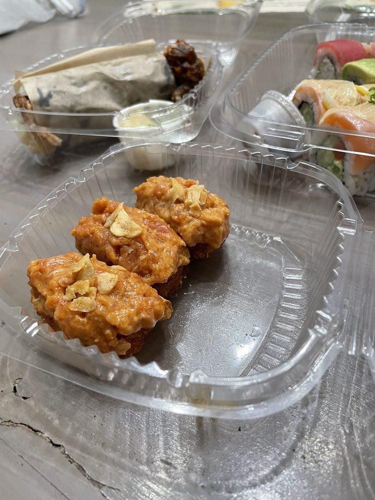 Spicy Tuna Crispy Rice dish