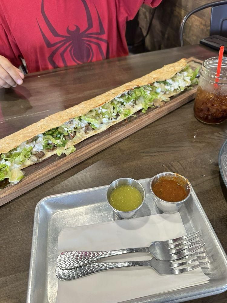 Machete Quesadillas dish