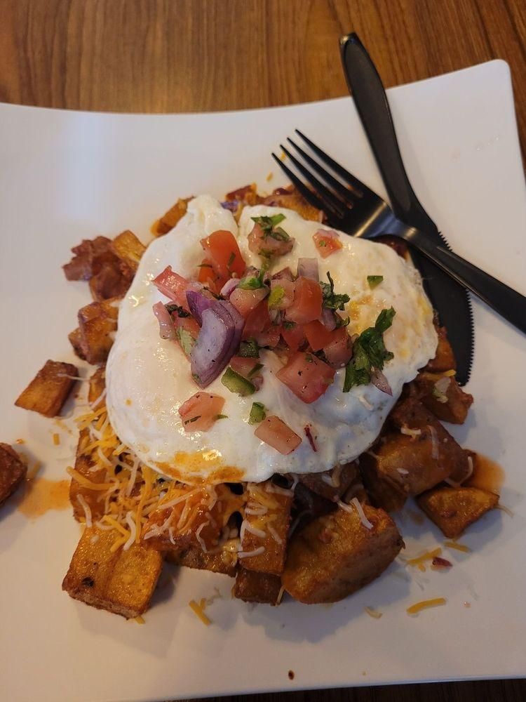Chorizo Con Papas dish