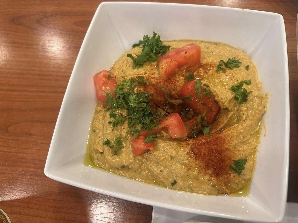 Spicy Hummus dish