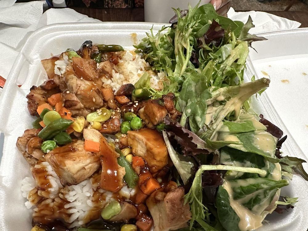 Chicken Teriyaki dish